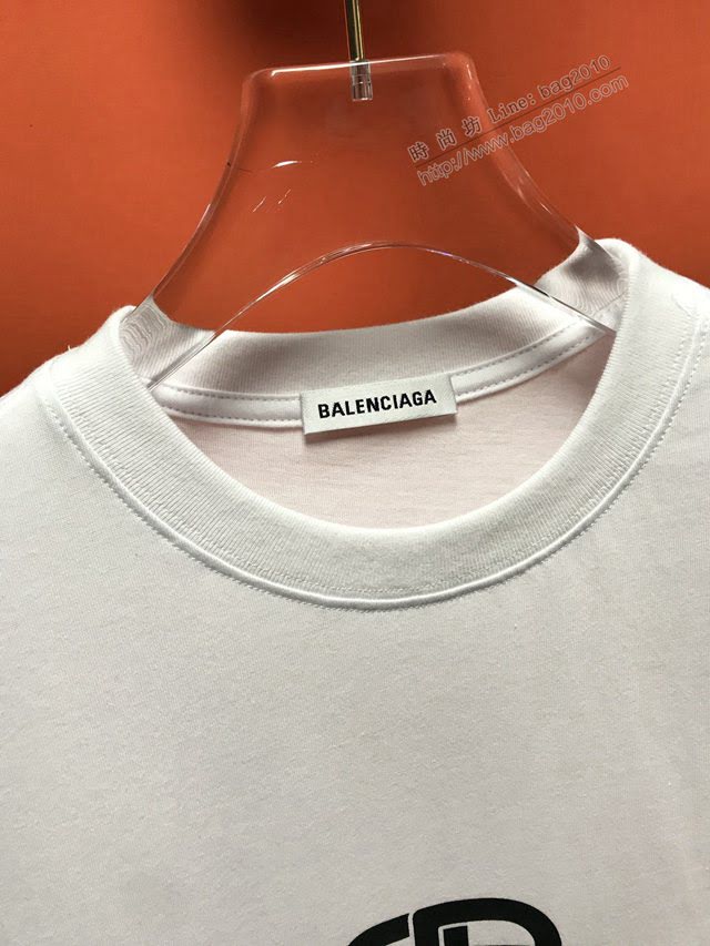 Balenciaga男T恤 2020新款 頂級版本 巴黎世家男短袖衣  tzy2437